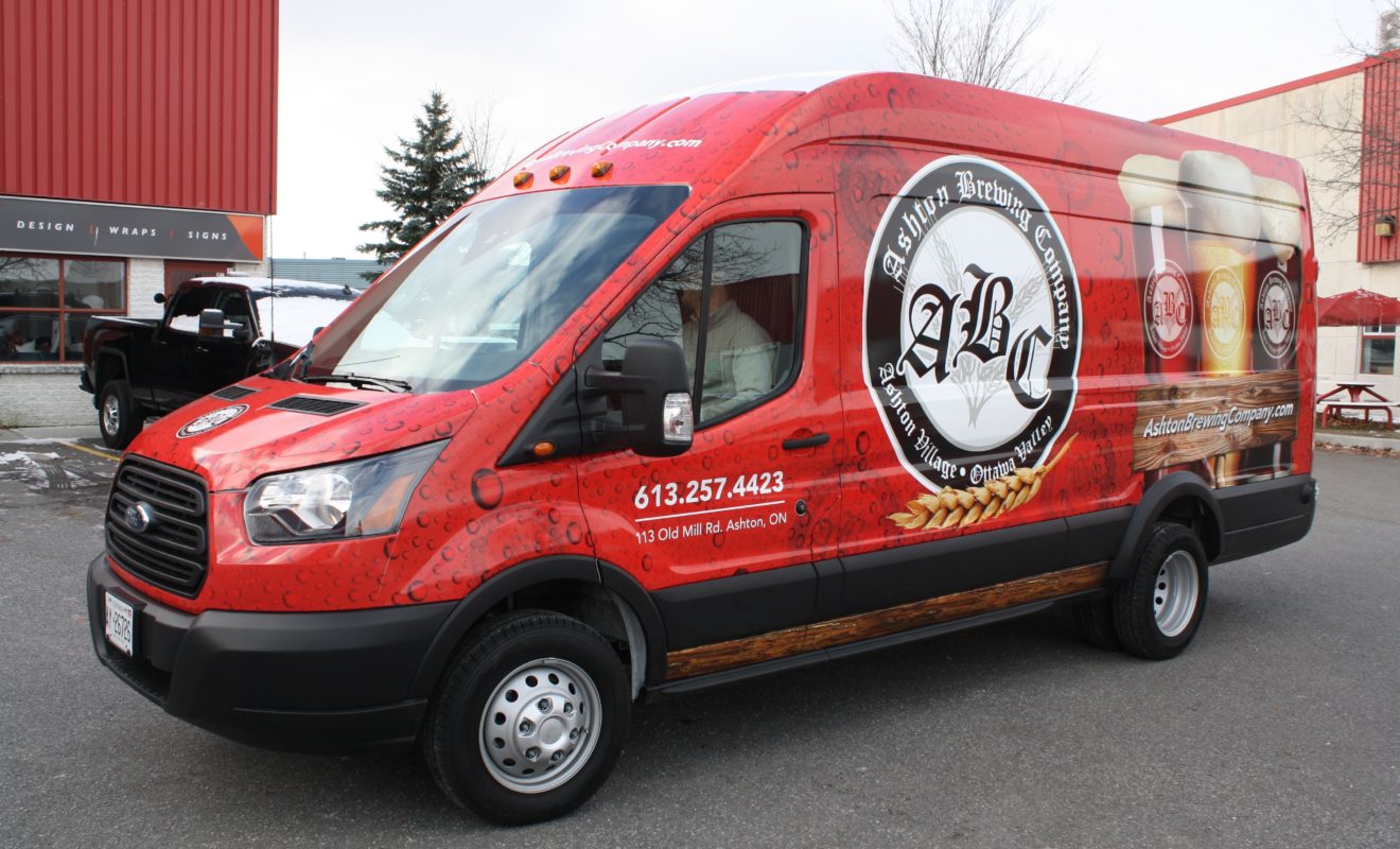 ABC BREWING FORD TRANSIT WRAP 2