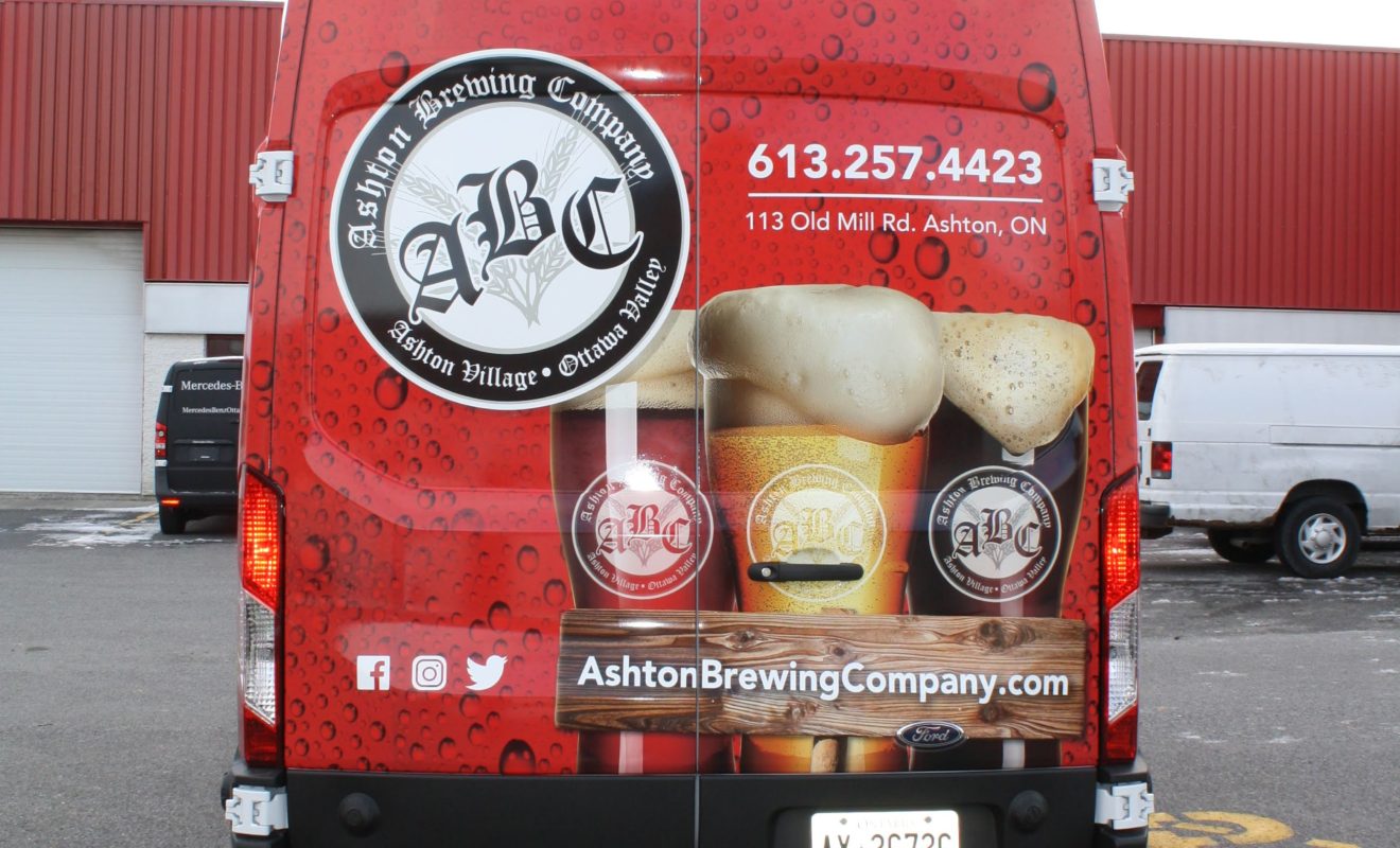 ABC BREWING FORD TRANSIT WRAP 3