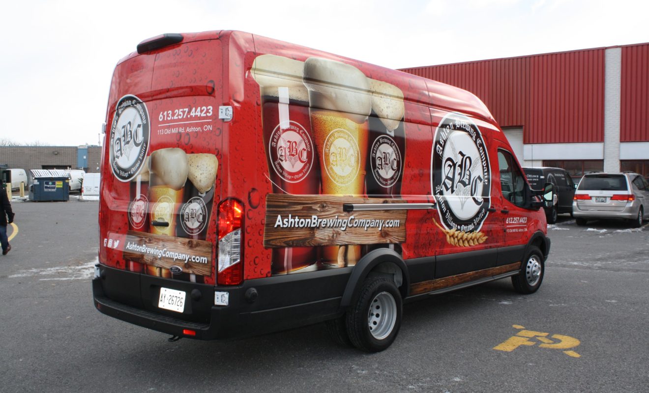 ABC BREWING FORD TRANSIT WRAP 4
