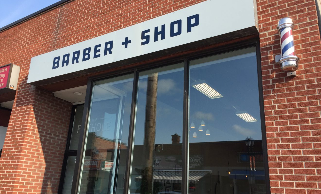 BARBER SHOP RETAIL SIGNAGE