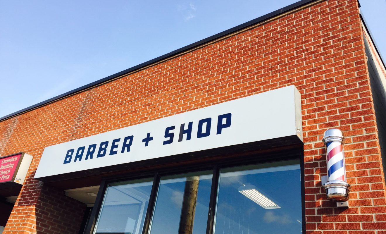 BARBER SHOP RETAIL SIGNAGE 2