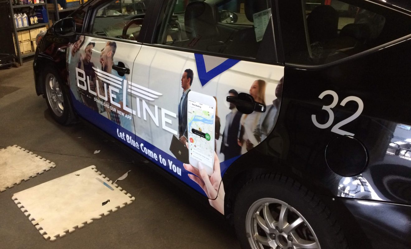 BLUELINE TAXI ADVERTISING 3