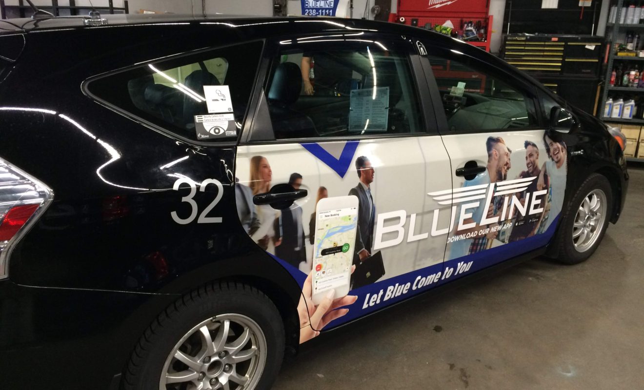BLUELINE TAXI ADVERTISING 4