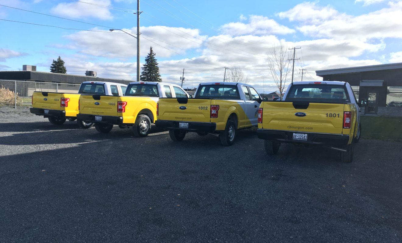 BOURGON CONSTRUCTION FLEET WRAPS 1