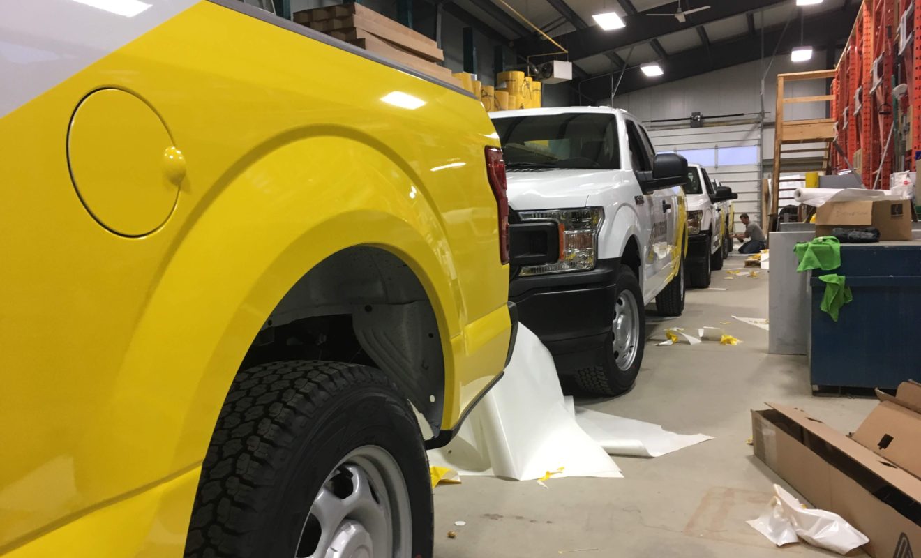 BOURGON CONSTRUCTION FLEET WRAPS 3