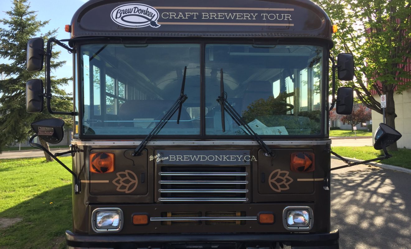 BREW DONKEY BUS WRAP 2