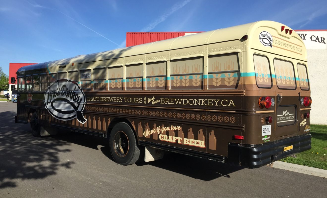 BREW DONKEY BUS WRAP 3