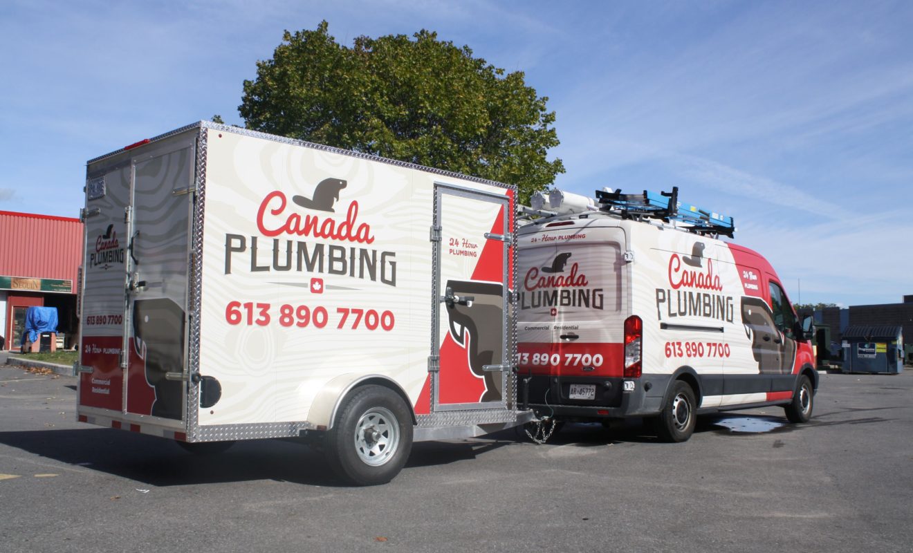 CANADA PLUMBING FLEET WRAP
