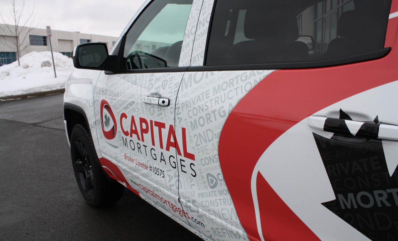 CAPITAL MORTGAGES TRUCK WRAP 4