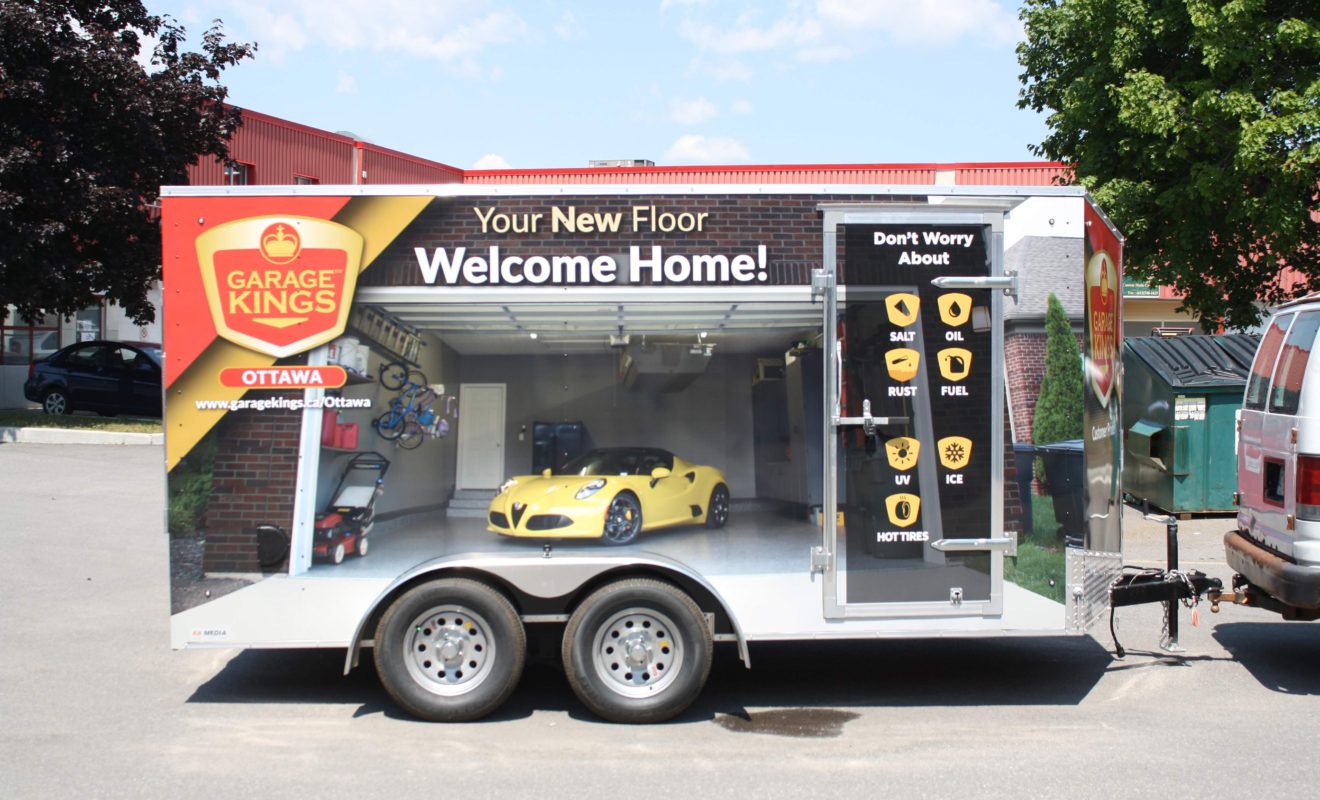 GARAGE KINGS TRAILER WRAP 2