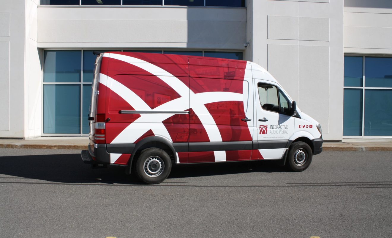 INTERACTIVE AUDIO VISUAL SPRINTER WRAP