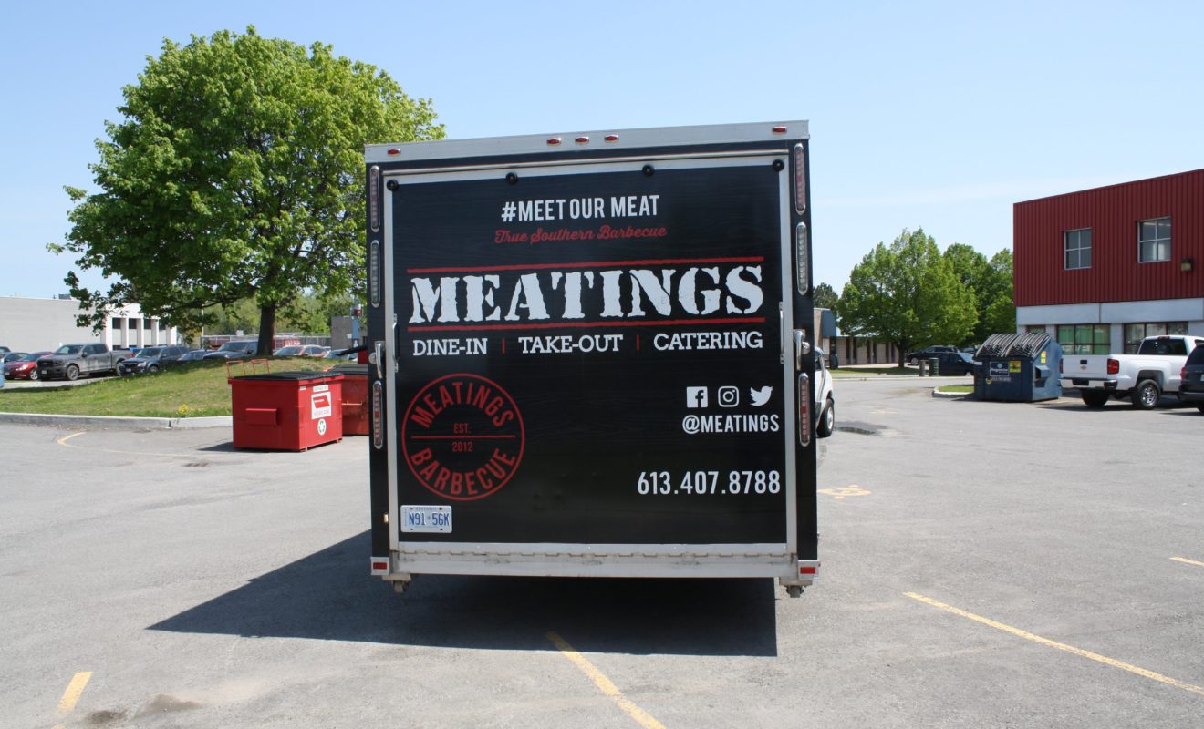 MEATINGS BBQ TRAILER WRAP 4