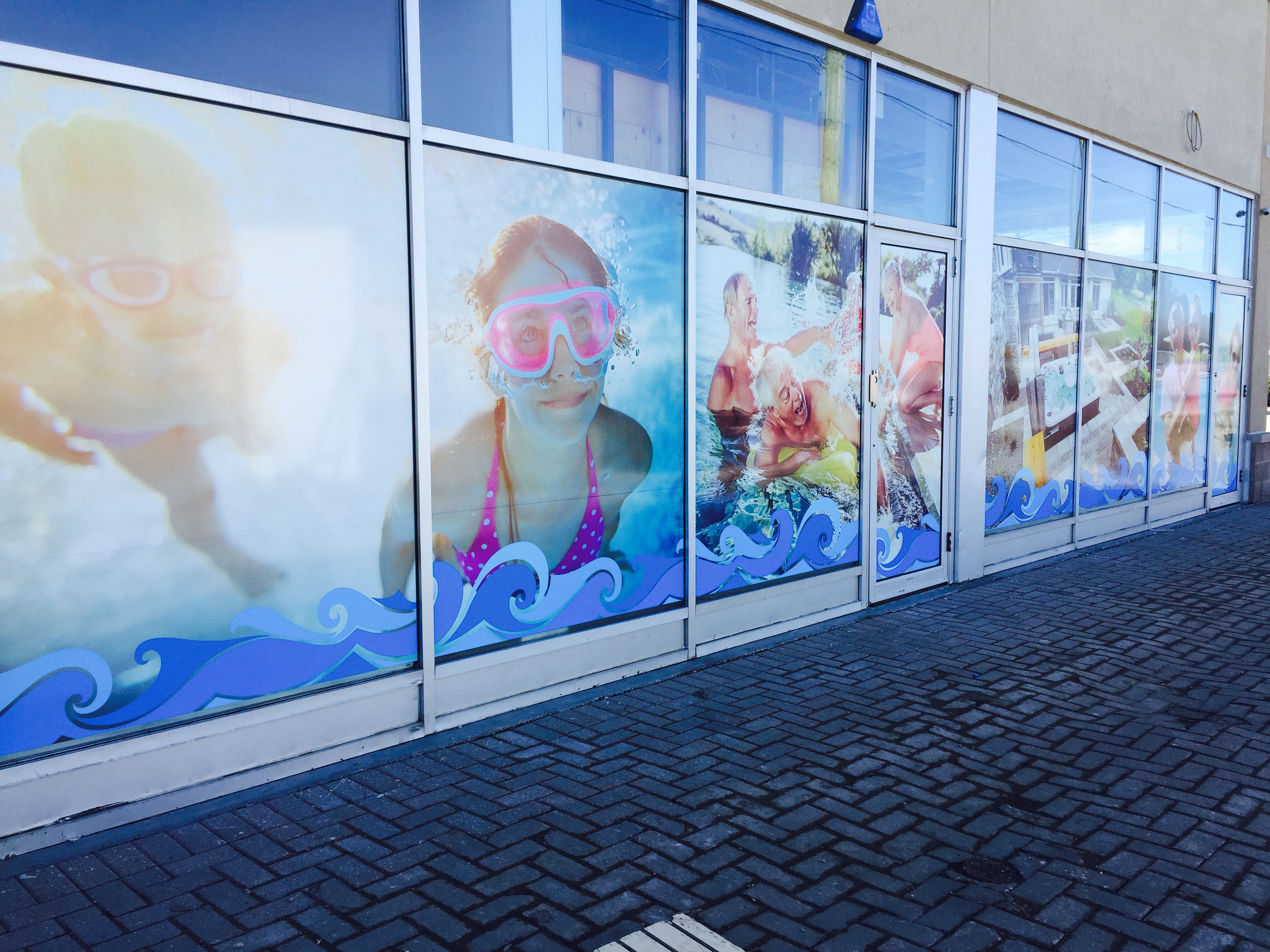 Mermaid Pools Window Wraps - K6 Media