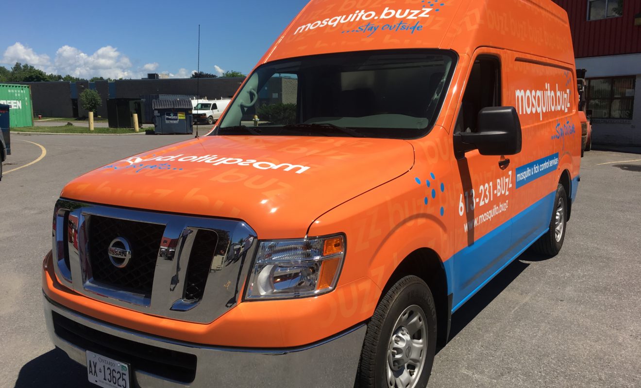 Mosquito Buzz Nissan NV Wrap_ottawa