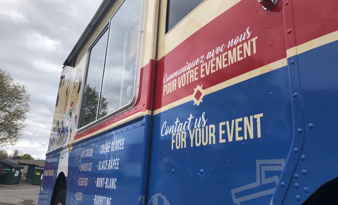 Mr Sundae ice cream truck wrap 5