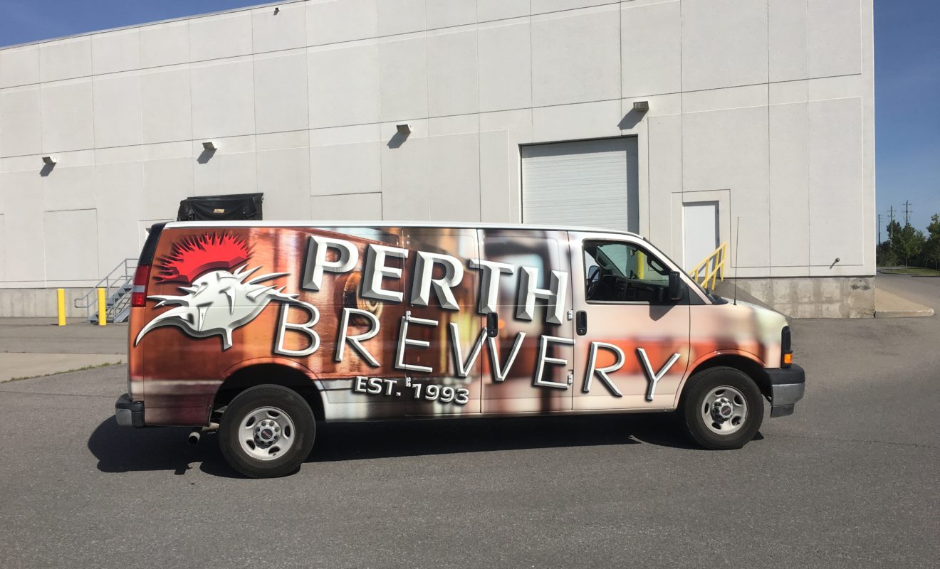 Perth Brewery Van Wrap