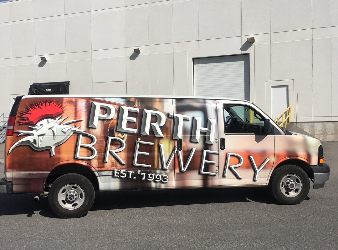 Perth Brewery Van Wrap_ottawa
