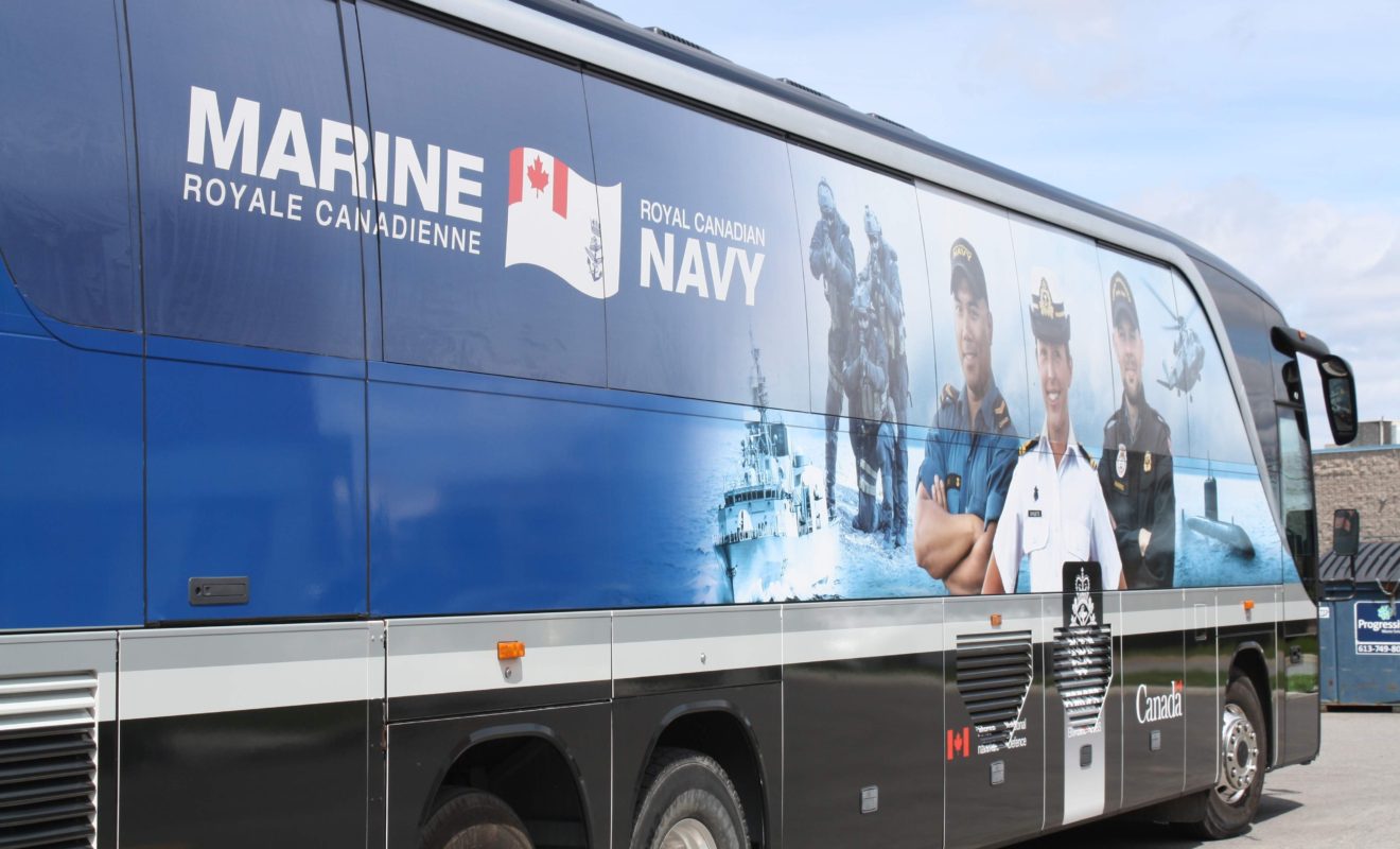 ROYAL CANADIAN NAVY BUS WRAP 5