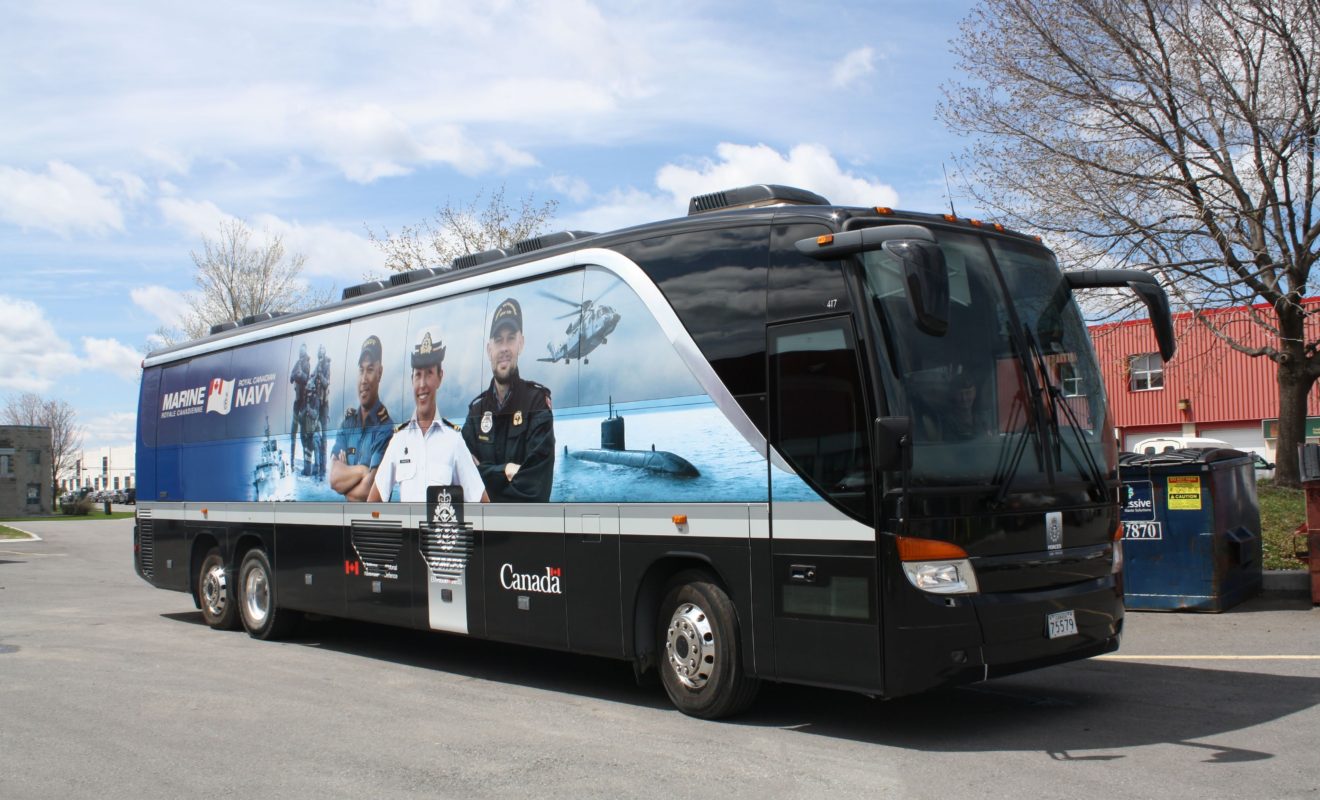 ROYAL CANADIAN NAVY BUS WRAP 8