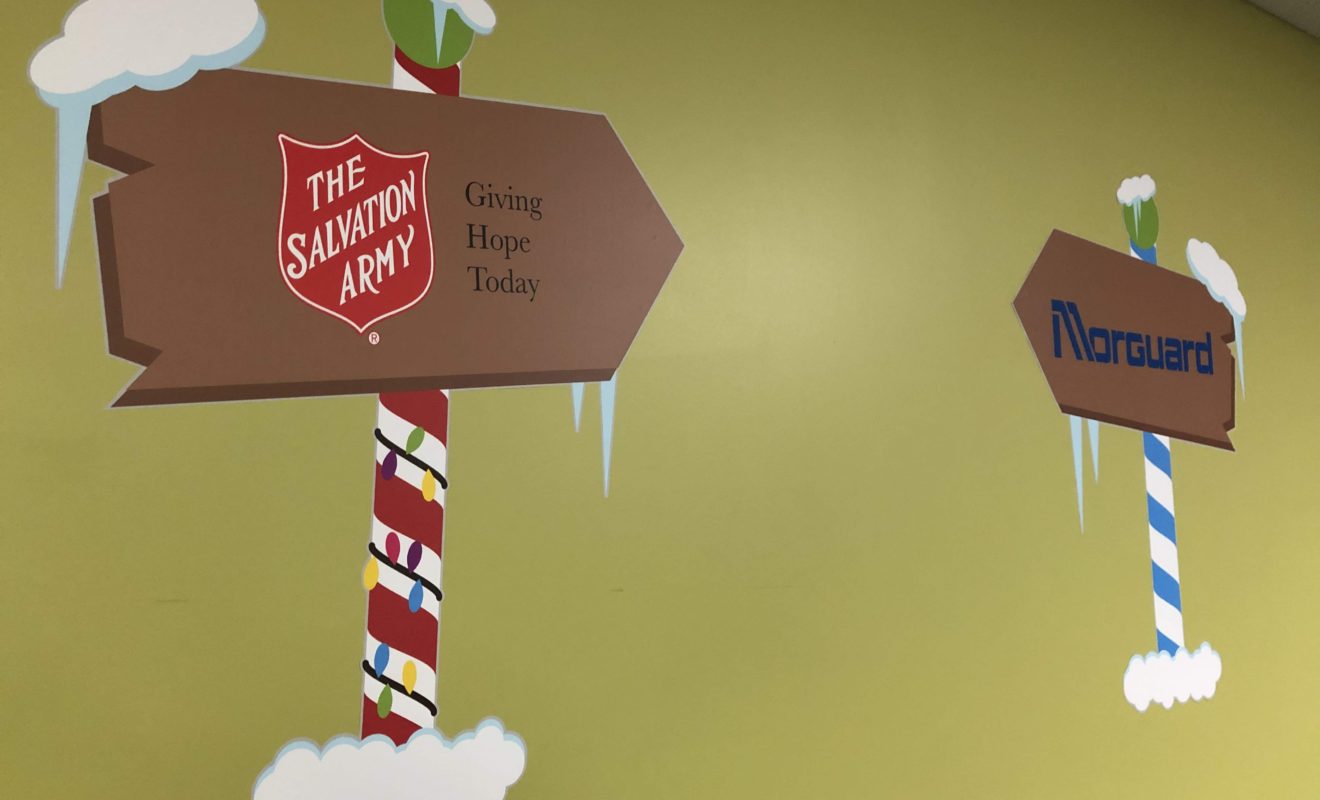 SALVATION ARMY TOY MOUNTAIN MURALS 2