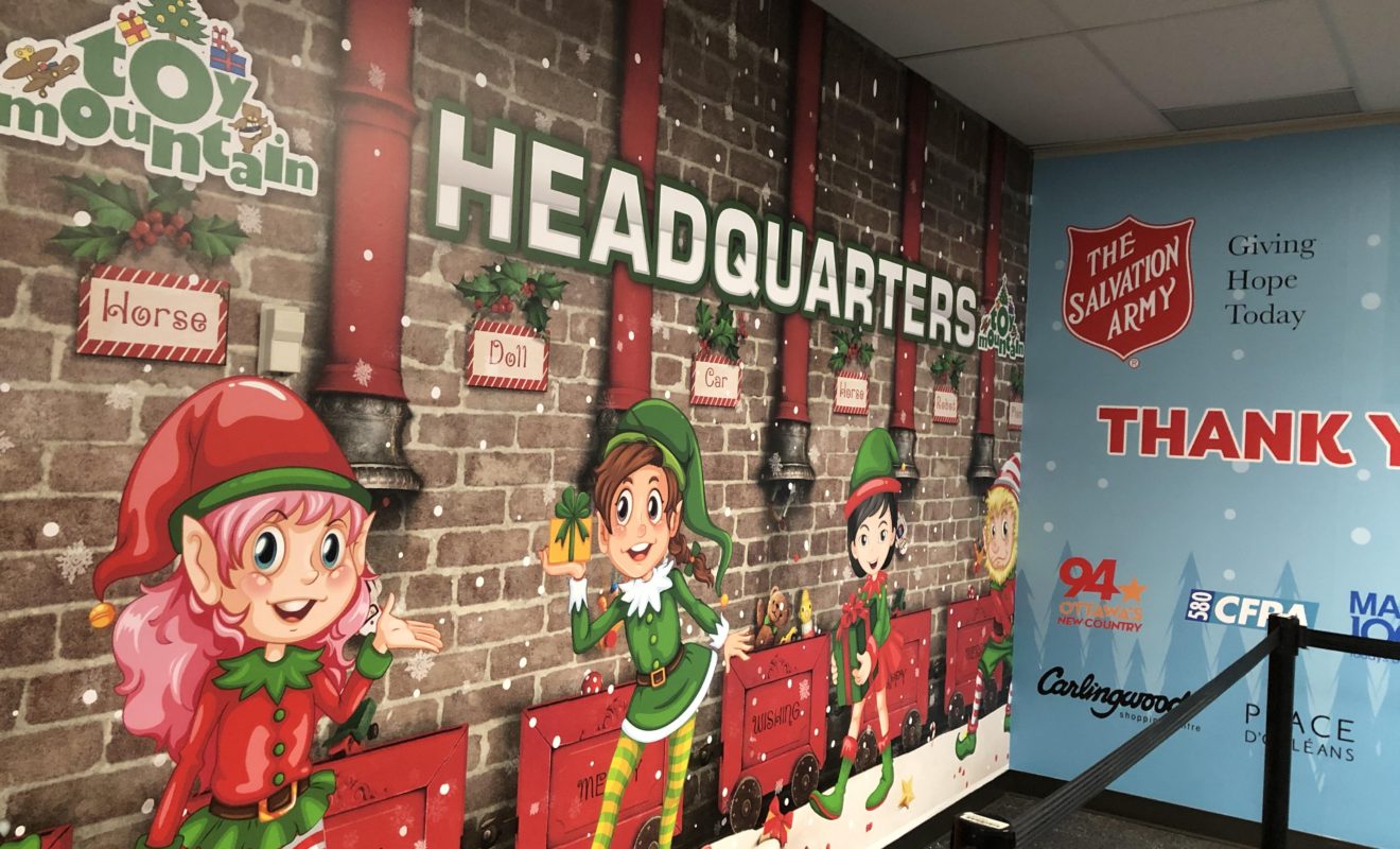 SALVATION ARMY TOY MOUNTAIN MURALS 4