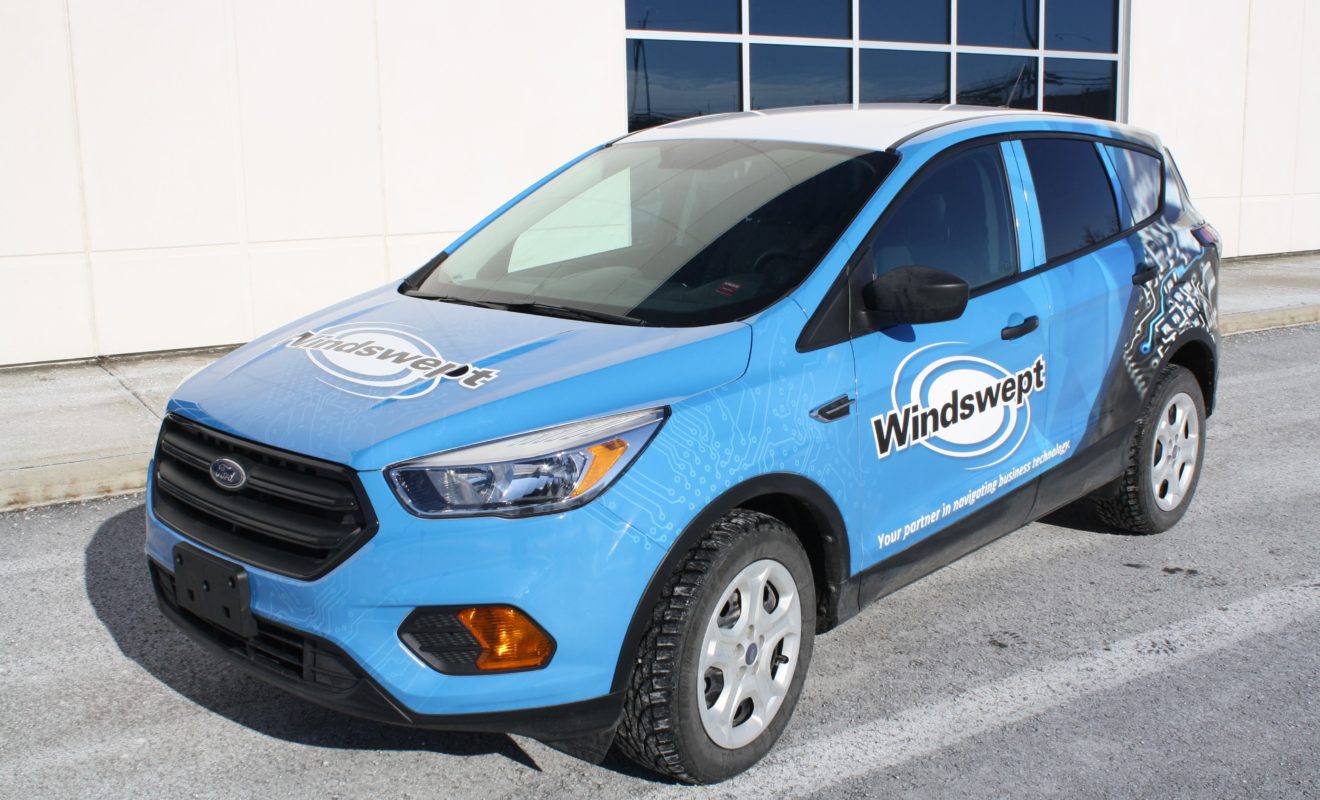 WINDSWEPT FORD ESCAPE FLEET WRAP 3