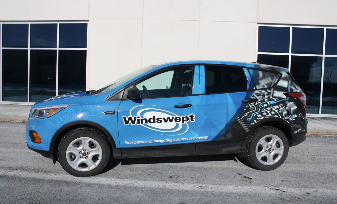 WINDSWEPT FORD ESCAPE FLEET WRAP 4