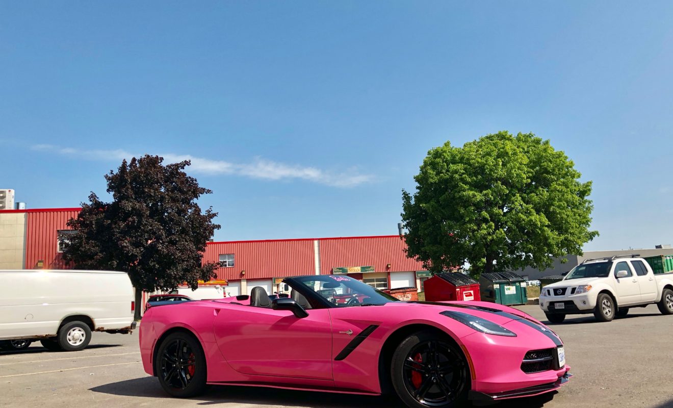 barbie corvette wrap 2