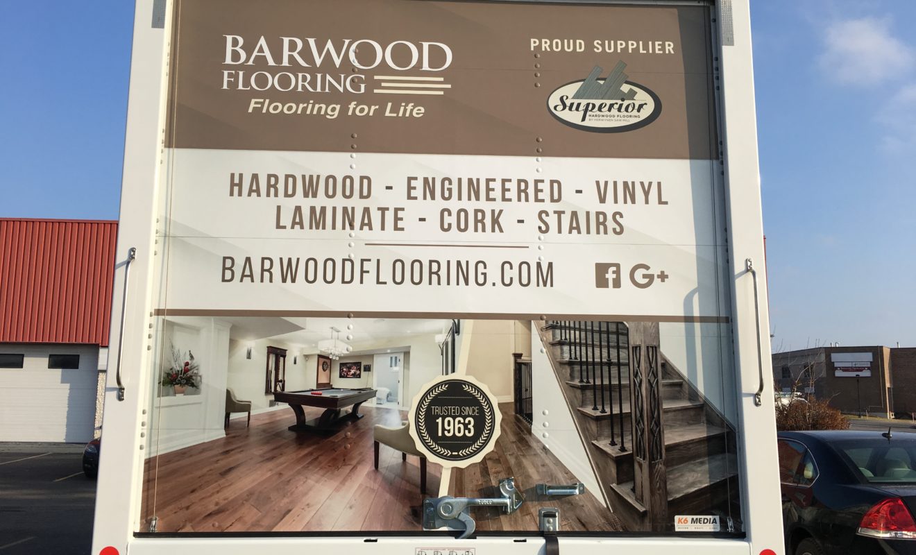 barwood flooring cube van wrap 2
