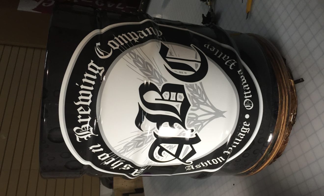 beer keg wraps ashton brewing