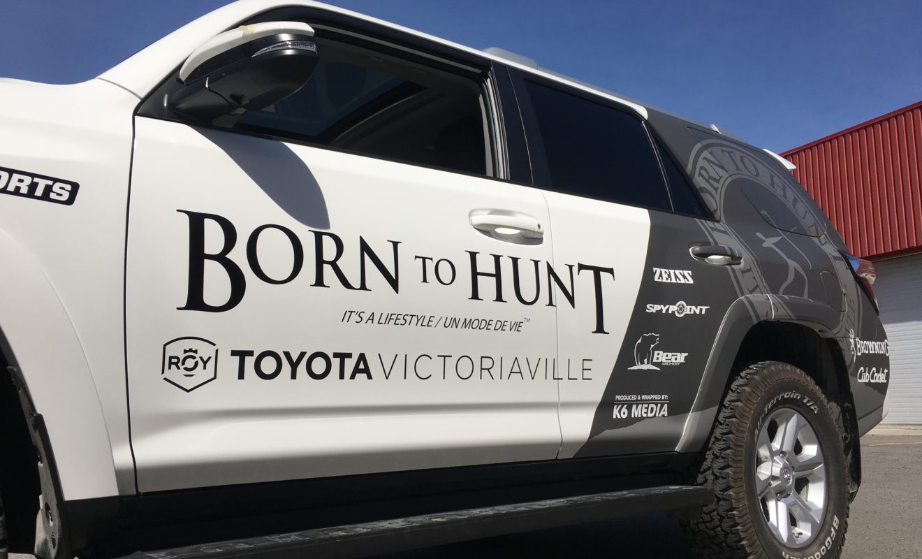born to hunt 4runner truck wrap 6