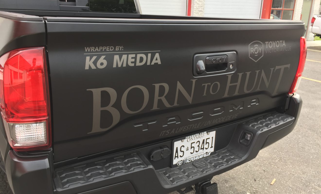 born to hunt tacoma wraps 1