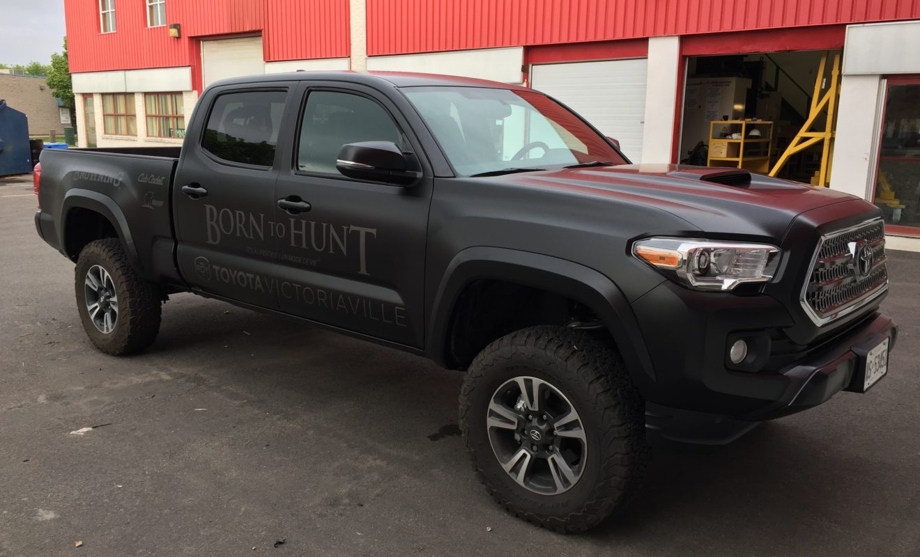 born to hunt tacoma wraps