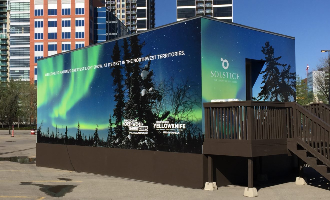 nwt building wrap K6 Media