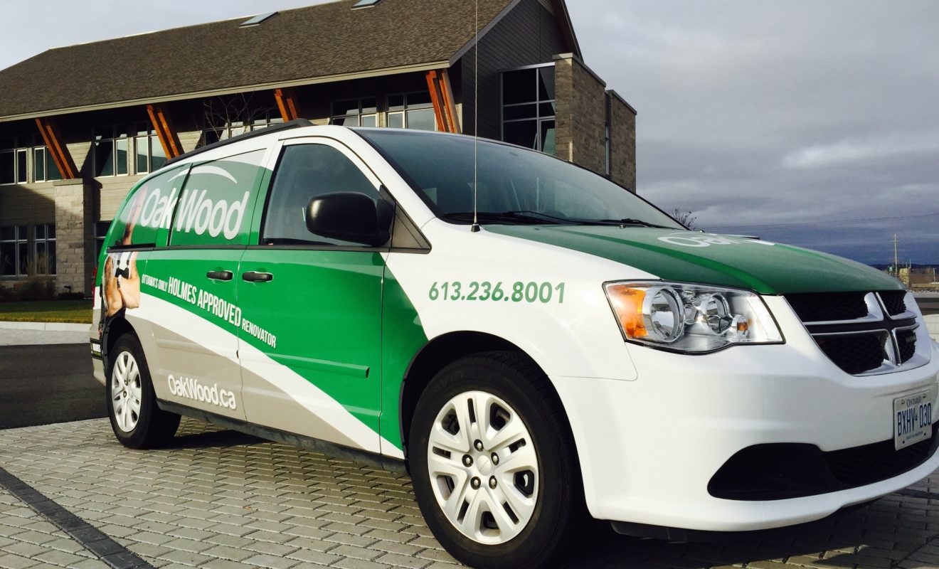 oakwood dodge caravan fleet wrap 7