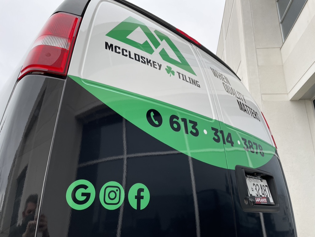 McCloskey Tiling Van Wrap  | K6Media